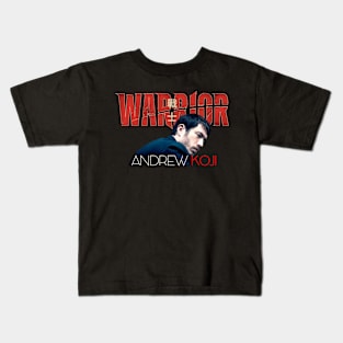 warrior series Andrew Koji as Ah Sahm design by ironpalette Kids T-Shirt